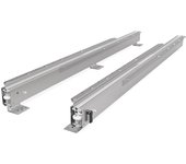 Guia extensible kombi 77 h93 1200 bidi freno  4 tableros x 500mm. carga 115 kgs. 3 patas