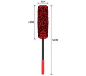 UNTIOR Auto Wheel Detailing Brush Bendable Wheel Woolies Car Cleaning Tools for Car Rim Tire Cleaning Automobile Wheel Brushes