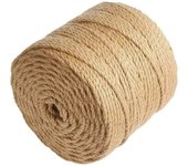 Sisal Rope Source Factory Yellow Fine Sisal Rope Binding Rope Handmade Sisal Rope Cat Climbing Frame Diy Material Rope