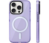 Magsafe-funda magnética transparente para móvil, carcasa de silicona a prueba de golpes para iphone 13, 14, 16pro, 12, 15pro Max