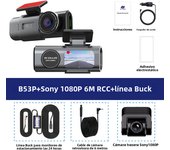 Dash Cam 4K UHD Recording Car Camera DVR Night Vision Video Recorder Built-In Wi-Fi Support Dual Lens GPS 24H Parking