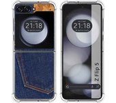 Funda Silicona para Samsung Galaxy Z Flip 5 5G diseño Vaquero Dibujos