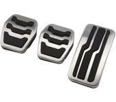 Stainless Steel AT MT Car Pedal Gas Brake Pedals Cover for Ford Focus 2 3 4 MK2 MK3 MK4 RS ST 2005-2023 Kuga Escape 2009-2020