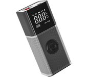 Mini Compresor Aire Portatil 6000mAh Bateria USB Recargable Inflador Ruedas Coche 150PSI/10,3Bar/12V/120W con Iluminación LED