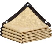 Velas de Sombra para Vela de Patio, Vela de Sombra para Pérgola, Red de Sombra para Vela de Sombra para Jardín con Perforaciones 3mX4m