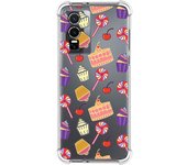 Funda Silicona Antigolpes para Vivo Y76 5G diseño Dulces 01 Dibujos