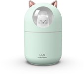Humidificador Ultrasónico de Aromaterapia con Luz LED de Color para Estudio de Yoga, Hogar, Oficina, Bebé - Amarillo