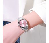 CHRONOS Women's Wristwatch Luxury Fashion Stainless Steel Watch for Ladies Elegant Waterproof Quartz Watches Gifts Reloj Mujer
