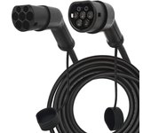 Manguera de carga KSIX para cargador coche eléctrico, AC, Tipo 2, Trifásico, 5 metros, 32A