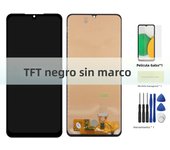 For AMOLED For Samsung A22 4G A225F A225F/DS A225 LCD Touch Screen Digitizer Repair Parts For Samsung A22 4G Display With Frame