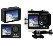Cámara Digital Deportiva Sunstech Adventure 4K/ 16MP/ Ángulo de visión 170º/ Negra