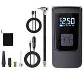 Digital Air Compressor 150PSI Mini Tire Inflator USB Rechargeable Car Electric Air Pump LCD Display for Car Motorcycle Inflation