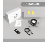 LED Wall Light Indoor Pack of 2, Wall Lamp Wall Lights 2000mah battery, 4 Brightness Levels,, Bedside Lamp