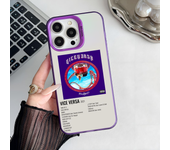 Epc R-Rauw Alejandro Rapper Phone Case IMD Phone Case For IPhone 16 15 14 13 12 11 Pro Max Plus Color Silver Cover