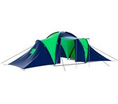 vidaXL Tienda de Campaña para 9 Personas Carpa de Camping Tela Color dark blue and blue,  Azul y amarillo,  Azul y verde y mas