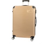 DAM Maleta trolley rígida ultraligera, de ABS de alta resistencia con esquinas reforzadas. Cerradura numérica y 4 ruedas dobles giratorias 360°. 76x50x29 cm. 50x29x76 Cm.