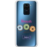 Funda compatible con Xiaomi Redmi Note 9 - Donuts never give up