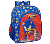 MOCHILA JUNIOR ADAPTABLE A CARRO SONIC "PRIME" 32X38X12 CM (Safta 612495640)