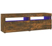 vidaXL Mueble de TV con luces LED 120x35x40 cm, Mueble de Salon, Mueble TV, Mueble TV salon, Mesa de TV, Mueble tele