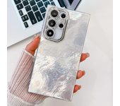 Glitter Wrinkle Shockproof Case for Samsung S23 S24 Ultra Tinfoil Paper Texture Anti-skid Cover for Galaxy A15 A35 A54 A55 5G