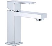 Grifo para lavabo de baño y Desagüe emerging with rebosadero, Grifo monomando