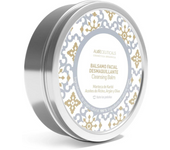 ALOECEUTICALS Bálsamo desmaquillante con Manteca de Karité+Aceite de Ricino+Aceite de Argán+Aceite de Oliva 75 ml-Bálsamo facial desmaquillante que limpia eficazmente el maquillaje y la piel de rostro y ojos. Fortalece las pestañas.