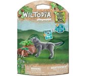 Playmobil 71056 Wiltopia - Lobo Carta de colección con Animales y código QR, a Partir de 4 años 23P71056