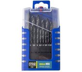 Juego brocas hss stein 1 a 10 mm din 338 19 piezas