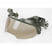 FAST Guide Tactical Helmet Goggles 90 degree Detachable FAST AF Helmet Guide Anti fog and Anti riot OP CS Protective Goggles