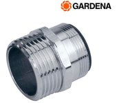 Adaptador Rosca para Conexión al Grifo de Cocina Macho Ø26,5mm (3/4) a Macho M24x1mm Gardena