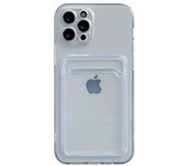 Transparent Card Holder photo Phone Case For iphone 11 12 13  Pro Max XS X XR 7 8 Plus Fashion new products