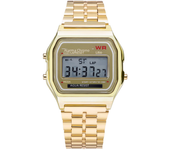 F91W-relojes de Correa de Maple para helbres y Mujeres, Reloj de Negocios multicón, LED, digital, Reloj de pulsera Deportivo, Reloj electrónico, Electron Wi