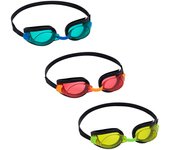 Bestway Gafa Natacion Infantil Correa Silicona Color Surtido +3 Años Playa y Piscina 21080