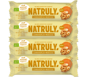 Natruly - Pack 4x, Barritas Raw, Zanahoria y Nueces, BIO, 40g