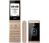 UNIWA X28 Old Man Flip Mobile Phone GSM Senior Big Push-Button Flip Phone Dual Sim FM Radio
