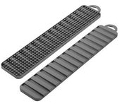 METALTEX Escurreplatos reversible Gravity Slim 40x8cm PEVA Gris - METALTEX - 77353 Escurreplatos reversible Cocina / Accesorios Utensilios Varios Cocina