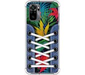 Tumundosmartphone Funda Silicona Antigolpes para Xiaomi Redmi Note 10 / 10S diseño Zapatillas 12 Dibujos