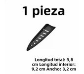 3.5/5/6/7/8 Inch Kitchen Knife Sheath Black Plastic Knife Covers Knife Blade Protector Cover Edge Guards Case Kitchen Accessorie