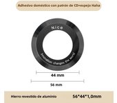 Ring Bracket For Magsafe Magnetic Plate Ring Universal Metal Sticker Support Wireless Charger Plate Sheet For Magnet Car Holder