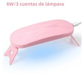 LULAA Foldable Nail Lamp Machine Mini UV LED Nail Lamp For Home Salon Tools Professional Nail Phototherapy Mouse Nail Lamp
