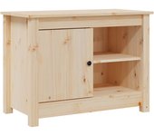 vidaXL Mueble de TV de madera maciza de pino 70x36,5x52 cm, Mueble de Salon, Mueble TV, Mueble TV salon, Mesa de TV, Mueble tele