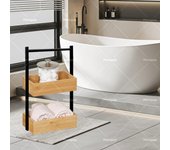 Estante de madera maciza multicapa con forma de escalera para sala de estar, estante de almacenamiento para flores, decoración suave para paisajismo, estante de exhibición para piso
