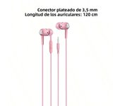 NNBILI Wired 3.5mm Headphones In Ear Headset Wired Earphones with Microphone Bass HIFI Stereo Sports In-line Control For Phones