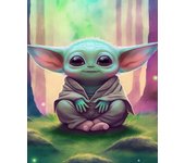 Star Wars Baby Yoda The Mandalorian Diamond Painting Full Drill 5D DIY Art Cross Stitch Mosaic Embroidery Wall Decor Large Sale