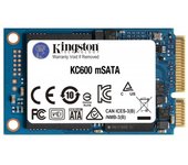 Disco duro interno ssd kingston kc600 256gb msata sata 6gb - s