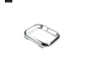URVOI shiny metal frame case for Apple Watch Ultra 2 series 10 9 8 7 6 SE aluminum alloy bumper for iWatch 41 45mm modern design