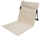2024 New Beach Chair Outdoor Easy Recliner Camping Lightweight Folding Leisure Chair Lazy Lawn Cushion Beach Park Portable Chair