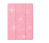 Clear Glitter Tablet Case For iPad Air 1 2 3 4 5 6 11 2024 10.2 7/8/ 9th 10th Tri-Fold Flip Stand Cover For iPad Pro 11 Mini 5 6
