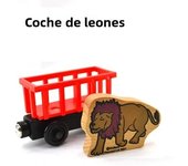 Magnetic Wood Train Toys Wooden Train Accessories Anime James Locomotive Model Car Toy for All Brands Tracks Kid Christmas Gifts