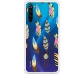 Funda compatible con Xiaomi Redmi Note 8 - Plumas Colores